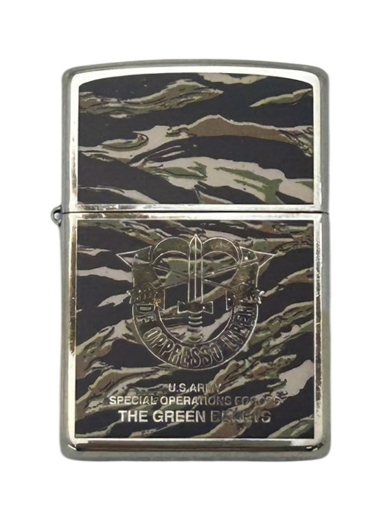 【ZIPPO】ジッポー：2003年製 新品 未使用 Green Berets